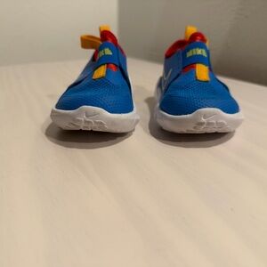 Nike Kids Blue and Red Sneakers